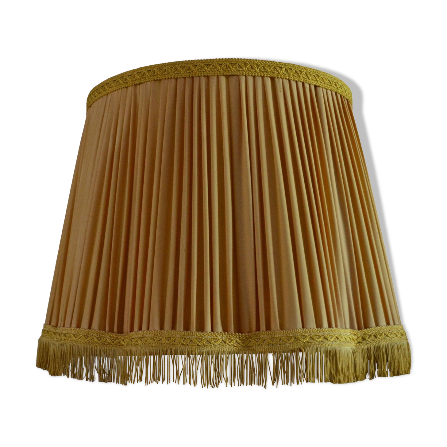 Vintage 60s fringed lampshade