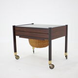 1960s Rosewood Sewing Table , Denmark