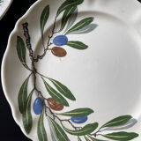 Dessert plates Sarreguemines Renaud and Clermont