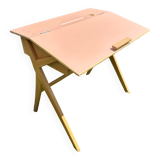 Children's desk with compass feet