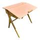 Children's desk with compass legs