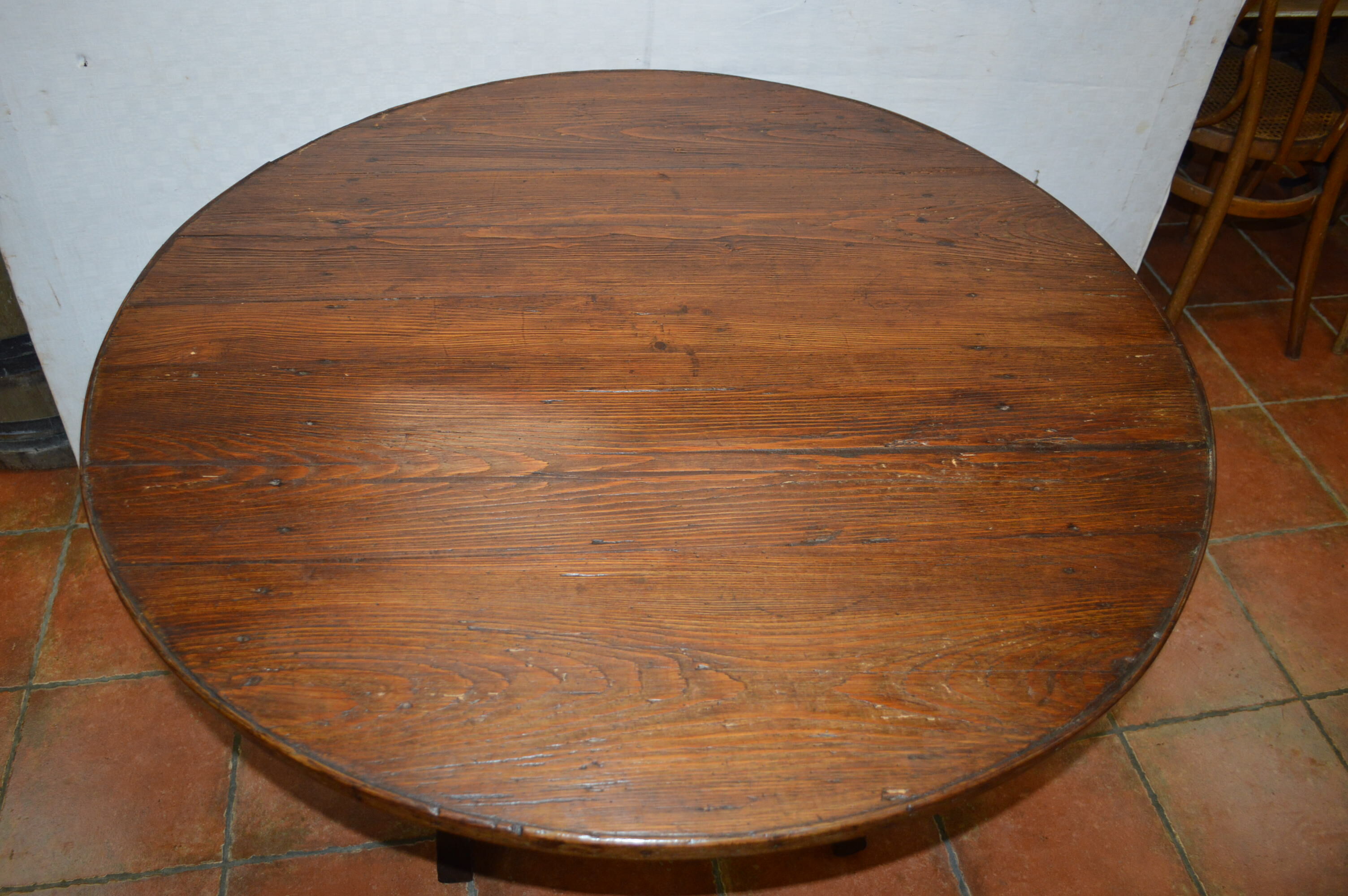 Table champenoise en chêne et sapin