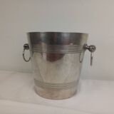 Silver metal champagne seal