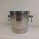 Silver metal champagne seal