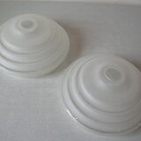Set of 2 old lampshades