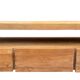 Low solid wood furniture with drawers