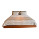 Poliform Morgante – exceptional walnut solid wood bedroom set