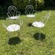 Wrought iron garden furniture