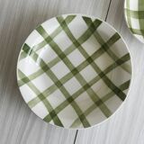 Two flat salad bowls from Moulin des Loups