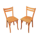 Pair of baumann bistro chairs No.56