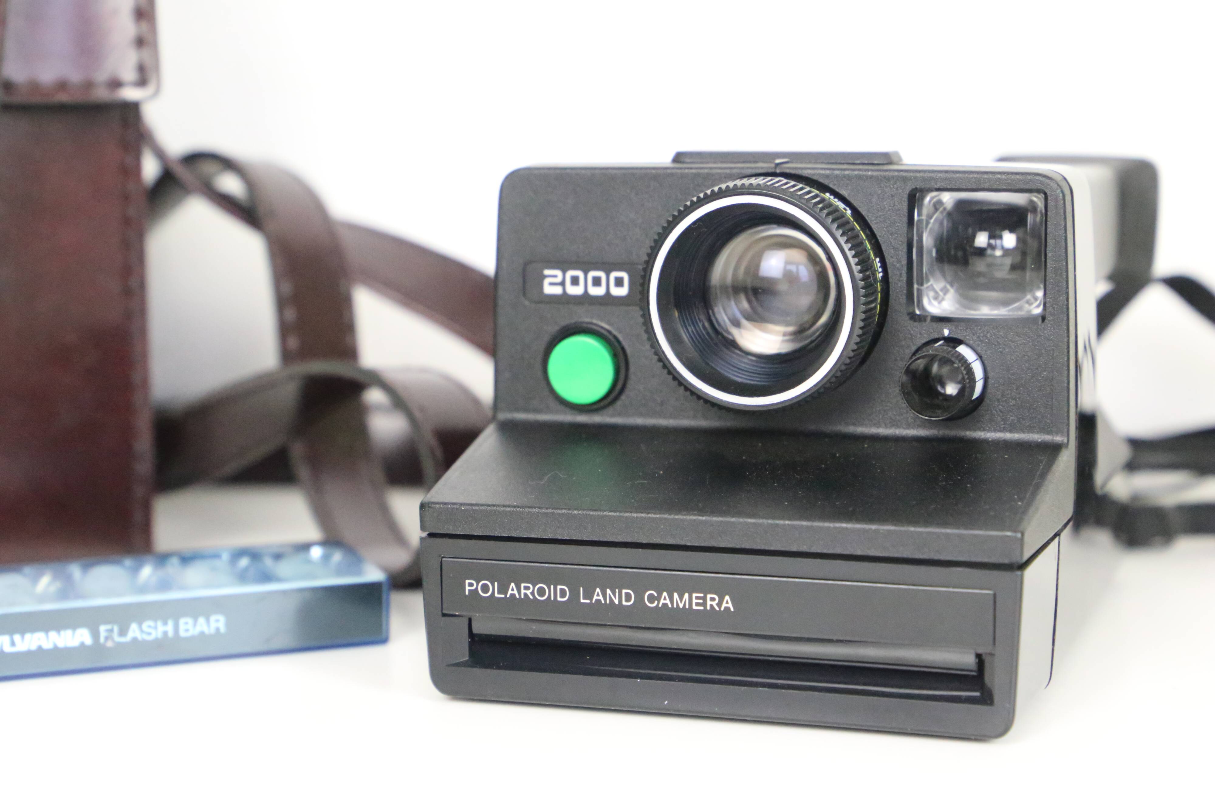Polaroid 2000, Land Camera, SX 70 film, tested, in operation, vintage!