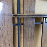 Wall coat hanger with mirror, 50s