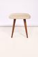 Beige Mid-Century Modern Stool, Europe, 1960s