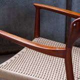 2x Niels Otto Møller Chair Model 56 in Teak, 1960s Denmark