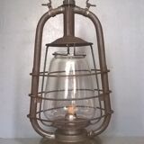 Old sif 500 oil storm lamp with its original wick ~ early twentieth