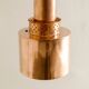 Swedish Mid Century Copper Ceiling Pendant Lamps Hans-Agne Jakobsson, 1950s
