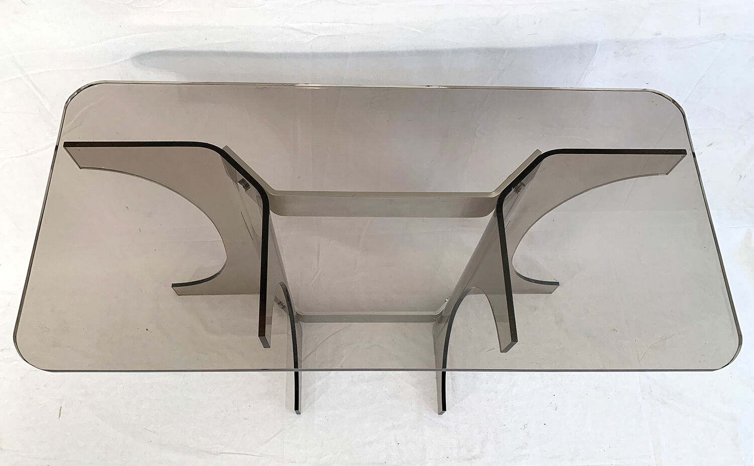 Alu console and smoked plexiglass