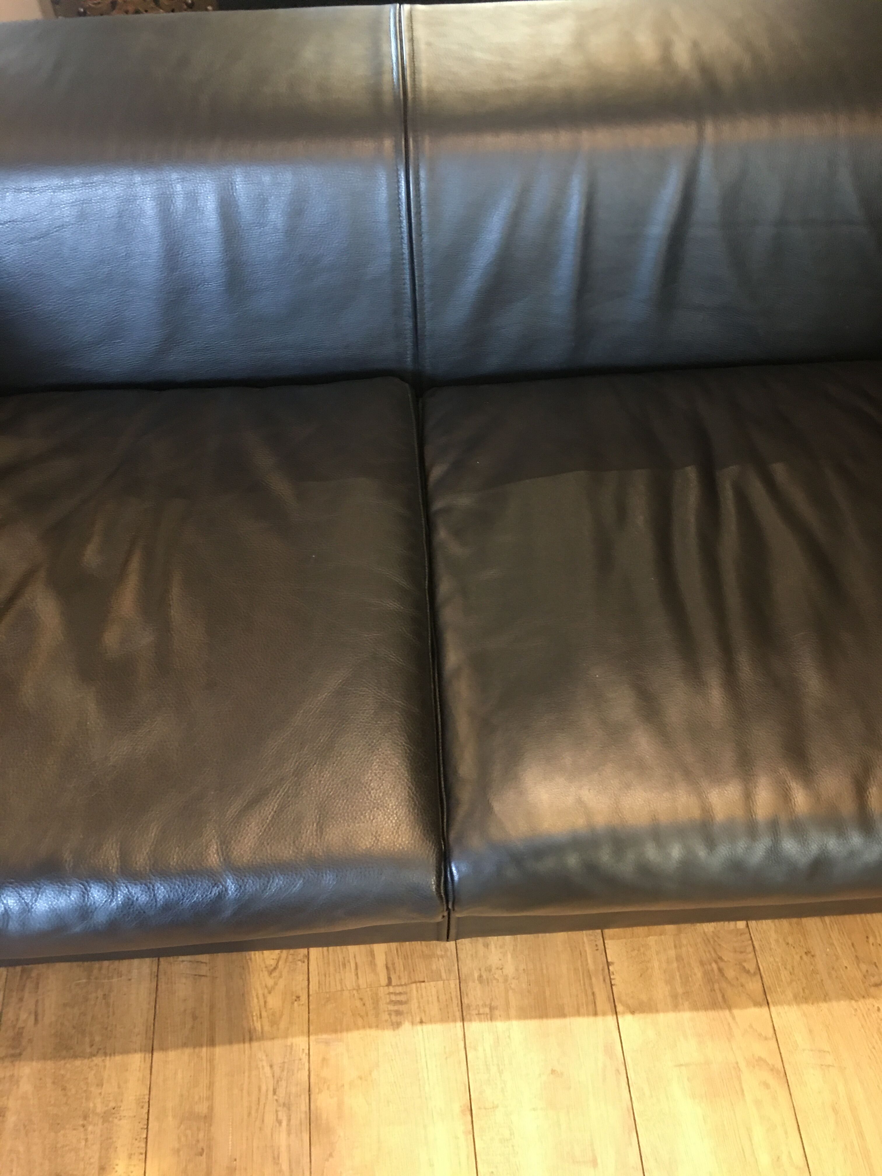 Cappellini leather sofa