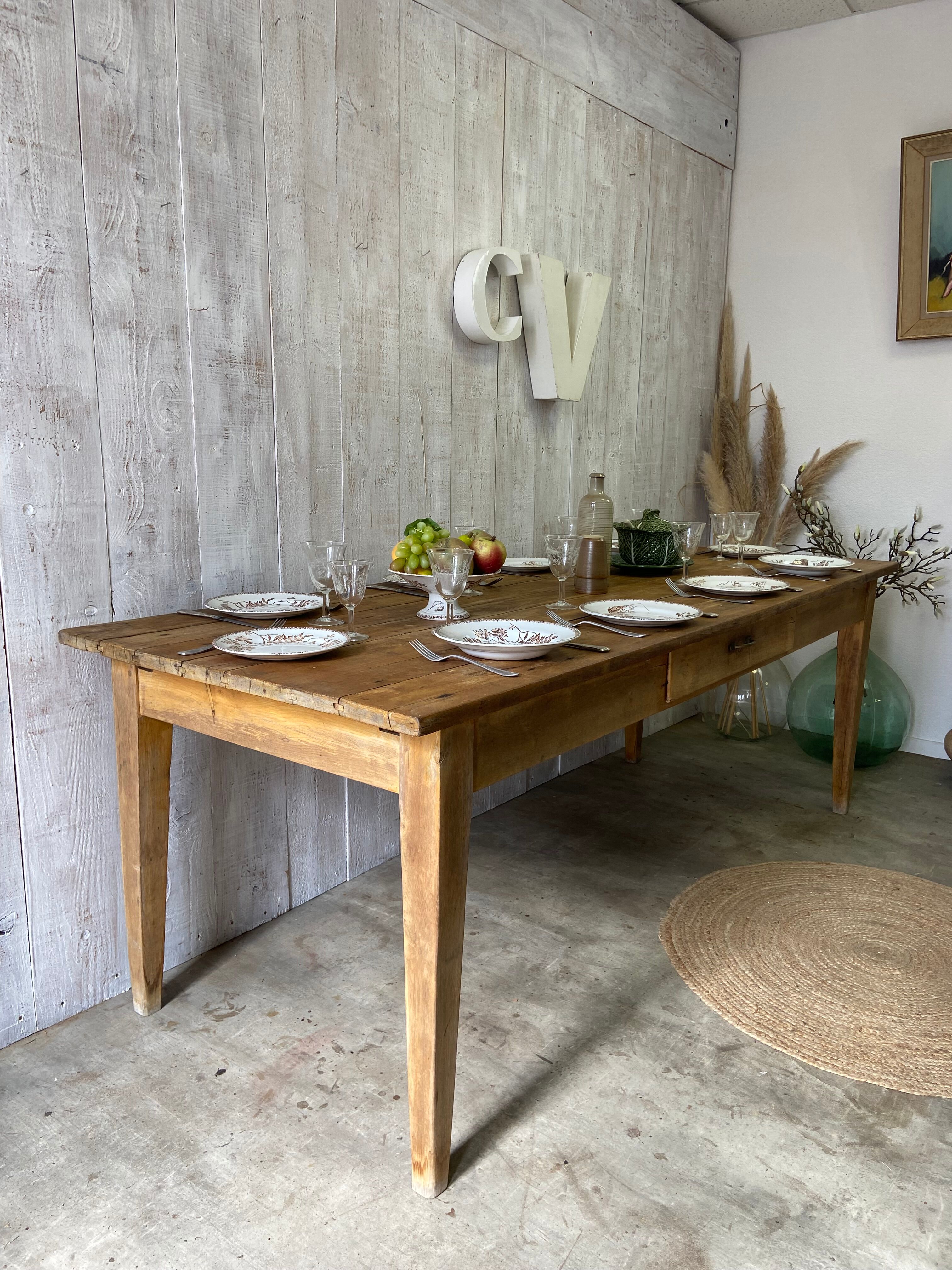 Farmhouse table