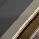 Coffee table in gold plated and smoked glass Belgo Chrom 70s / 80s