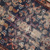 Ancient Persian carpet Malayer handmade 70cm x 93cm 1900s, 1C811