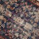 Ancient Persian carpet Malayer handmade 70cm x 93cm 1900s, 1C811
