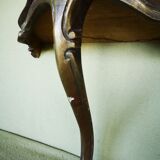 Small wooden console