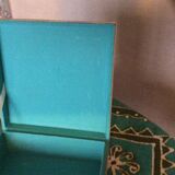 Straw marquetry box