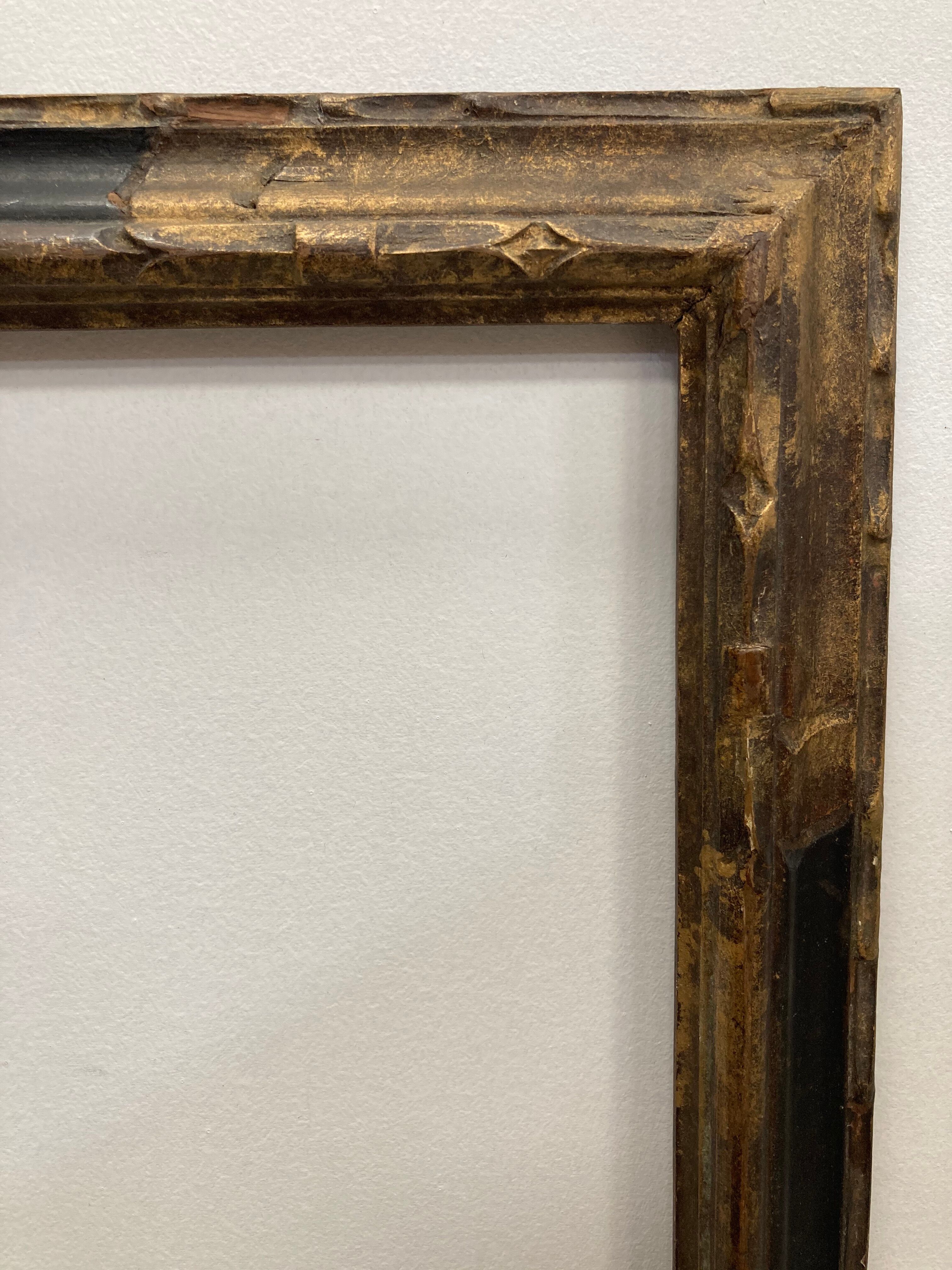 Vintage patinated frame
