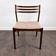 Chair in rosewood and fabric by P. E. Jorgensen for Farso Stolefabrik, Denmark, 1960