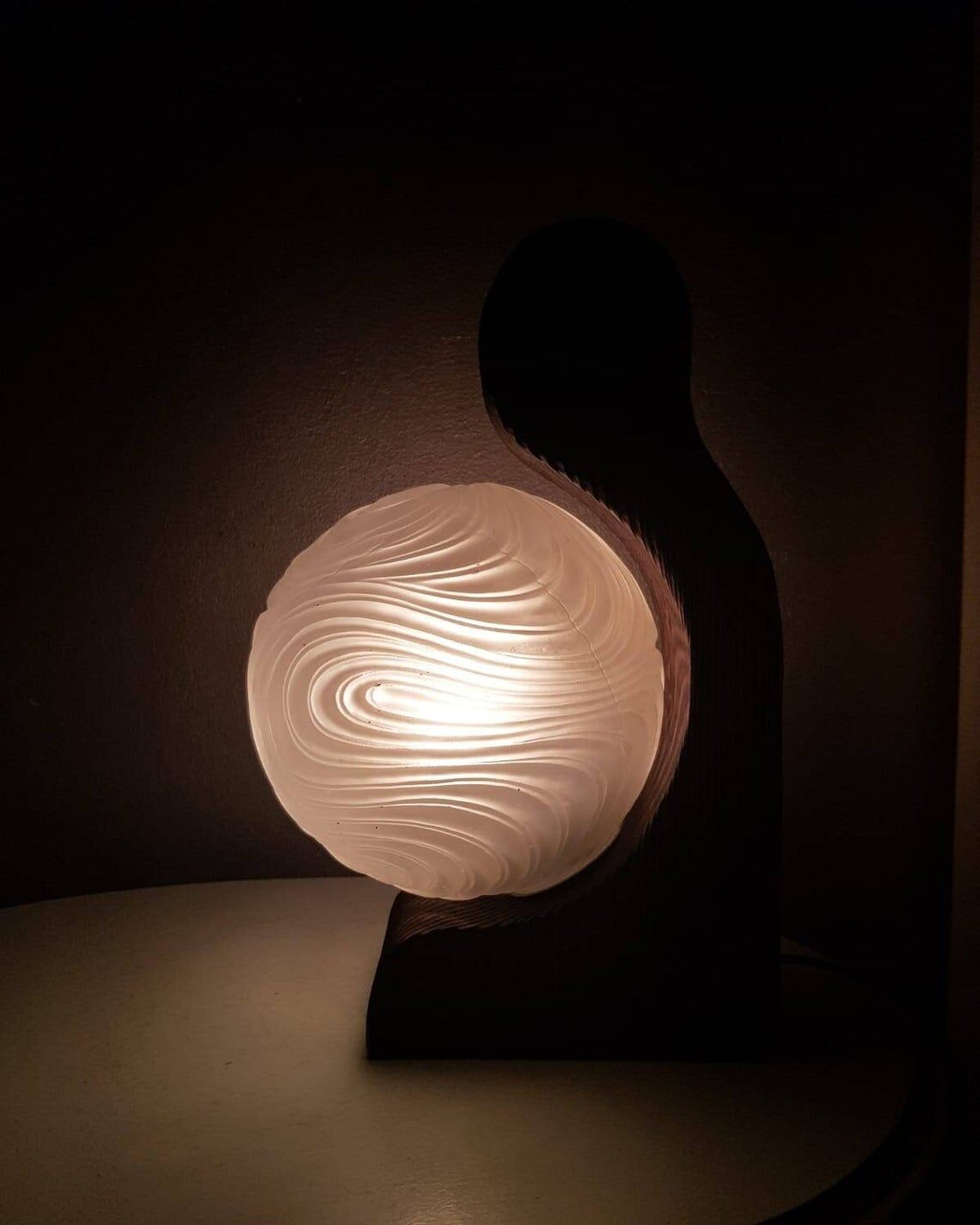 Temde Leuchten 1970s lamp to lay