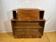 Art Deco Vintage 1930s Burr Walnut Bureau Display Cabinet Fall Front