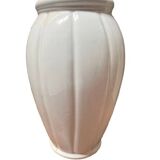 White ceramic vase