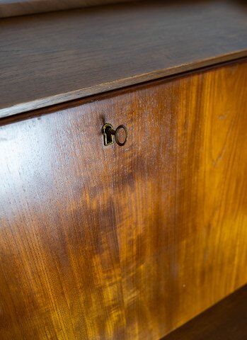 Danish teak secretary 60s