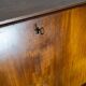 Danish teak secretary 60s