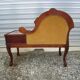 Vintage telephone furniture bench and tablet with 1 drawer