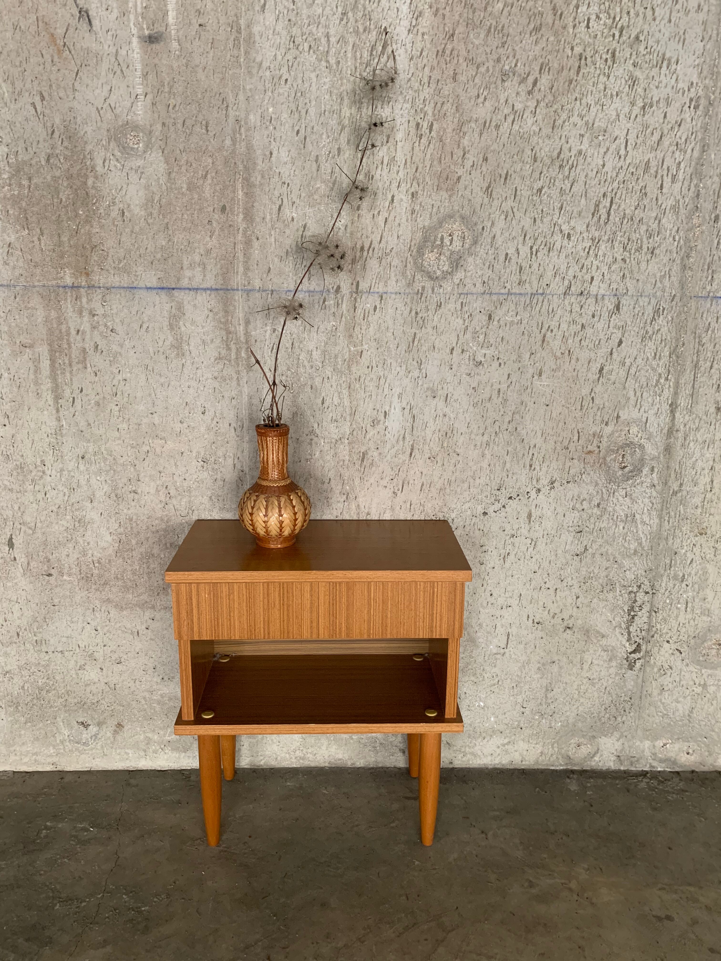 Vintage bedside table