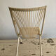Chaise scoubidou 1950