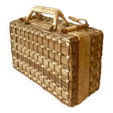 Small wicker case