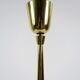Brass and glass chandelier, 1950s
