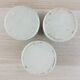 3 sandstone pots