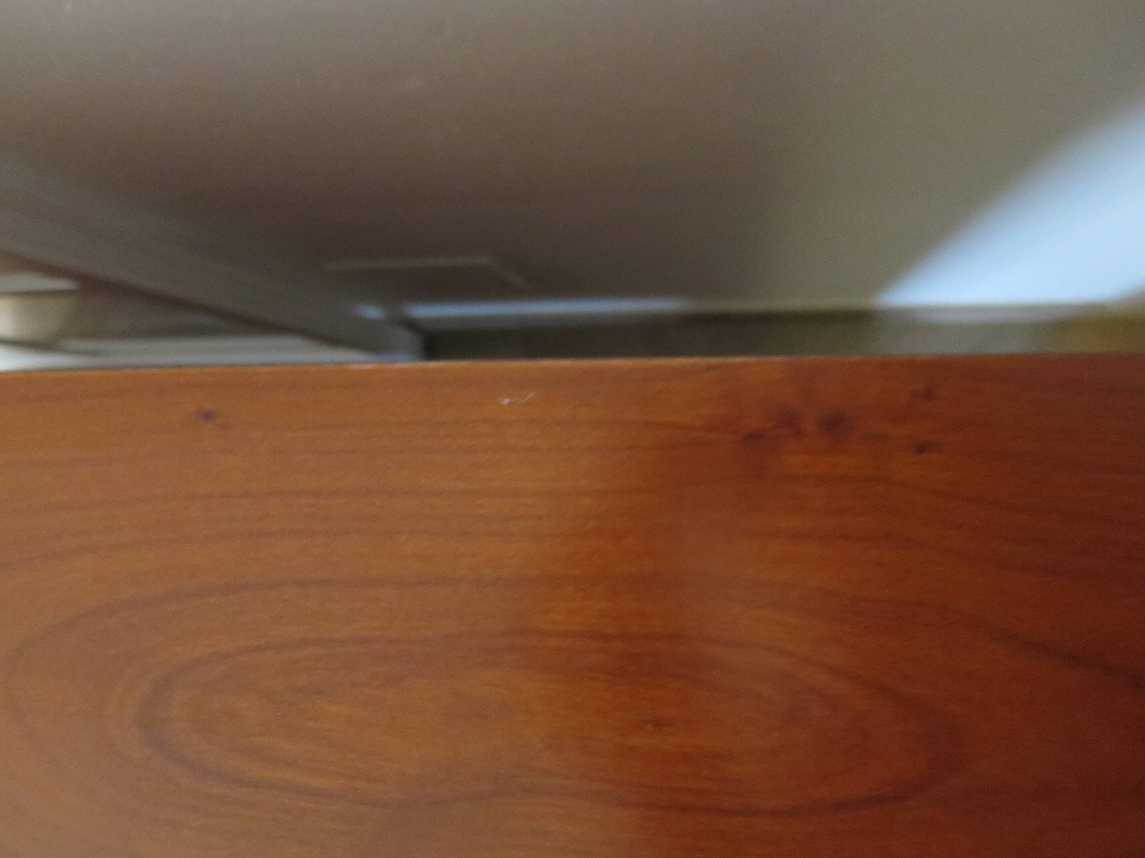 Chest of drawers in solid cherry wood with a curved top - Louis Philippe style - 4 drawers