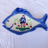 Ravier "Norman Art" in the shape of a fish