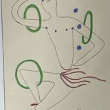 Lithograph, artist's proof Jean Cocteau