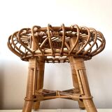 Franco Albini rattan side table 1960