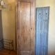 Armoire d'angle provinciale XIXe siècle noyer/chêne