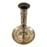 Old metal push candle holder