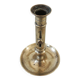 Old metal push candle holder