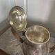 Antique Silver-Plated Metal Teapot Art Deco