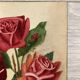Old rose watercolor